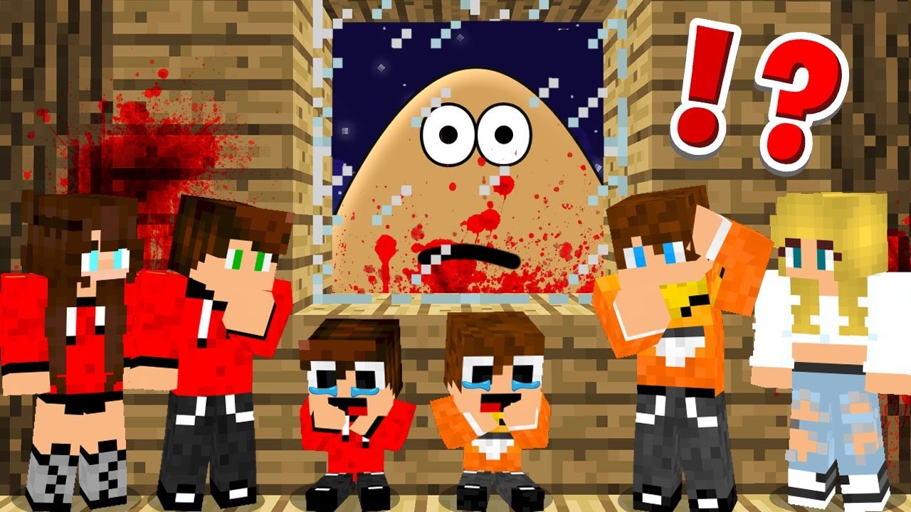 NASZA RODZINA UKRYWA SIĘ PRZED DOROSŁYM POU w Minecraft!
