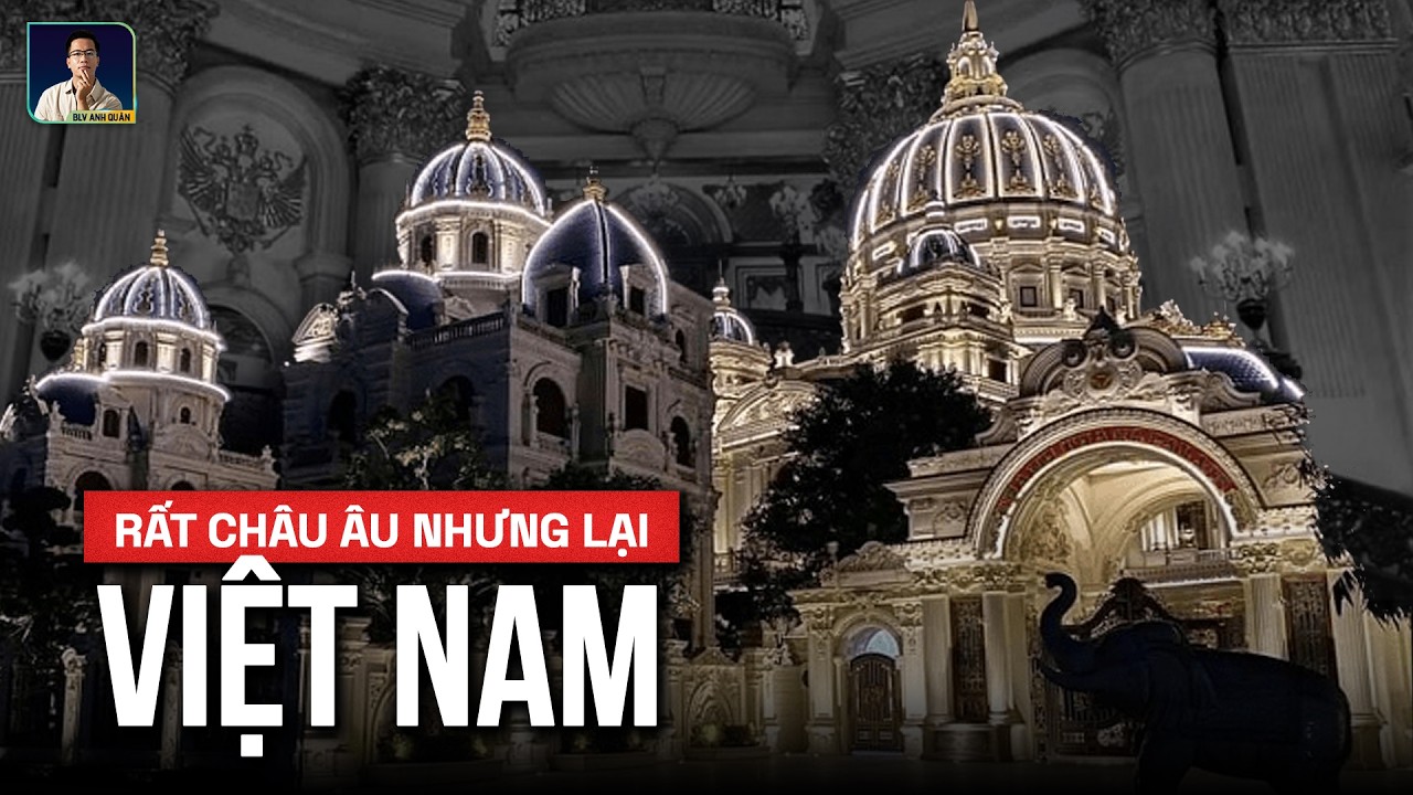 TOP NHỮNG LÂU ĐÀI ĐẲNG CẤP NHẤT VIỆT NAM - CHỈ TOÀN VÀNG LÀ VÀNG