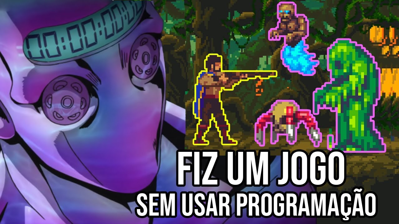 Me desafiei a CRIAR um JOGO sem PROGRAMAR