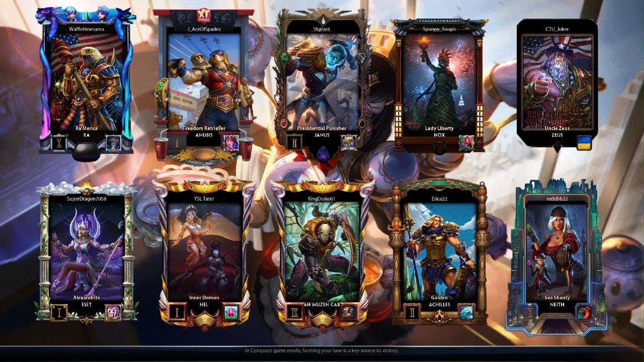 SMITE: USA USA USA!!!