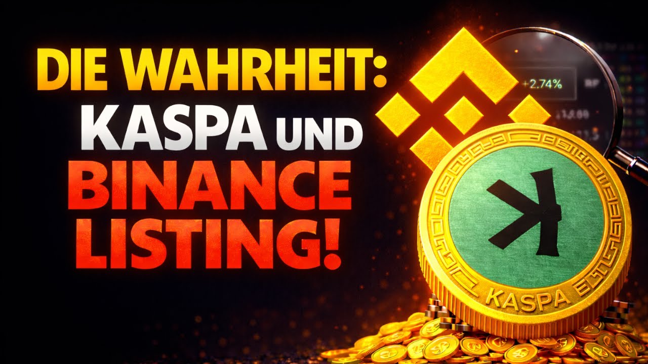Krypto: 🚨 Darum wird Binance KASPA niemals listen! DIE WAHRHEIT!
