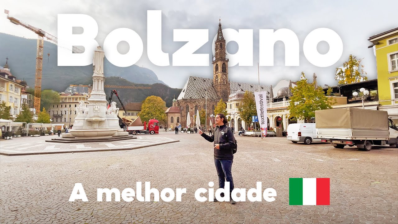 Bolzano: conhecendo a MELHOR CIDADE da It&aacute;lia! Nossas primeiras impress&otilde;es