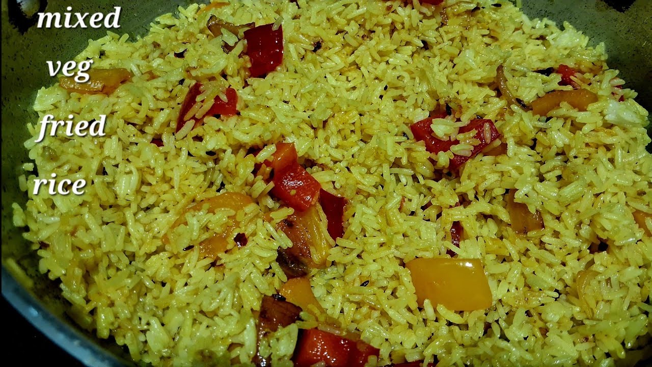 quick & easy vegetable fried rice