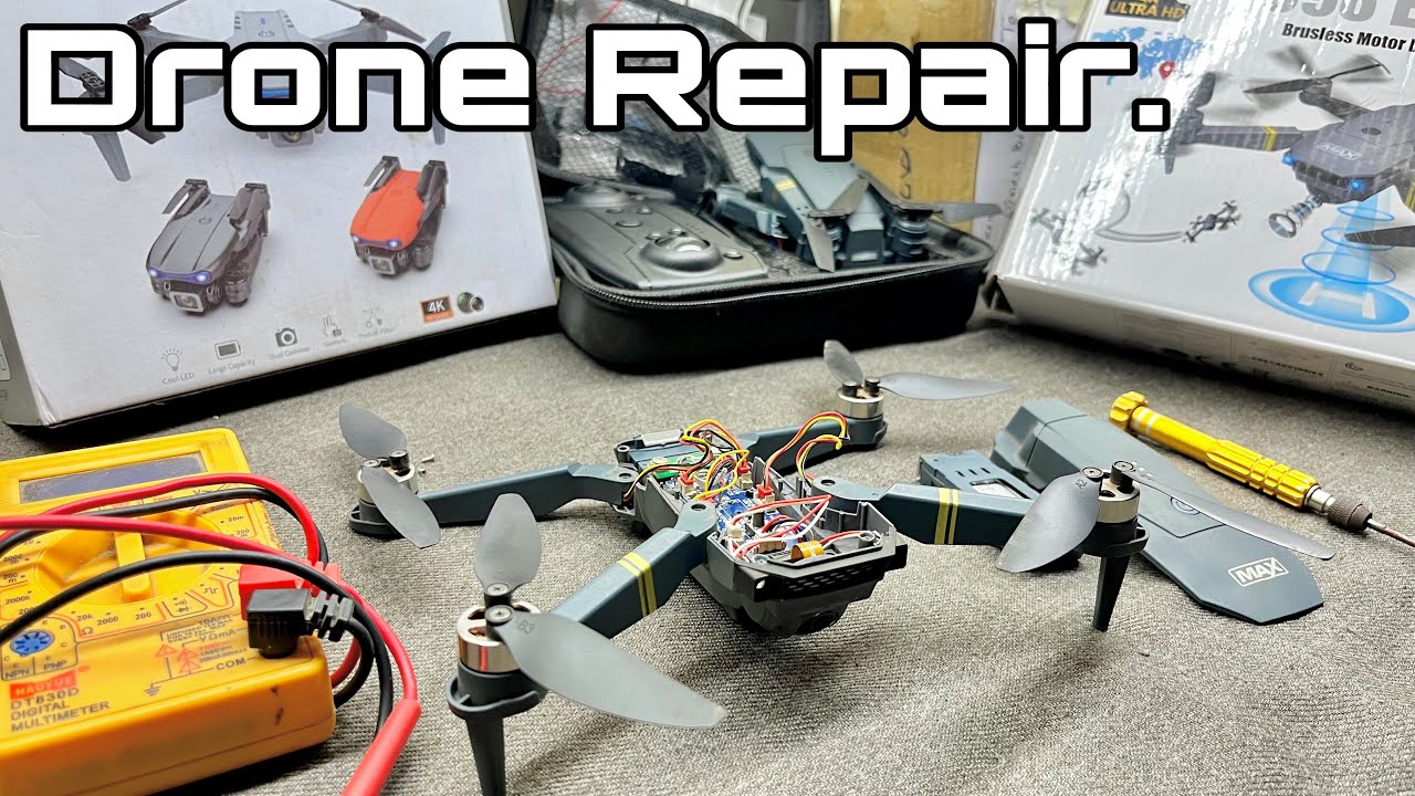 Drone Not Working Repair, How To Repair Brushless Drone At Home. #drone #repairing