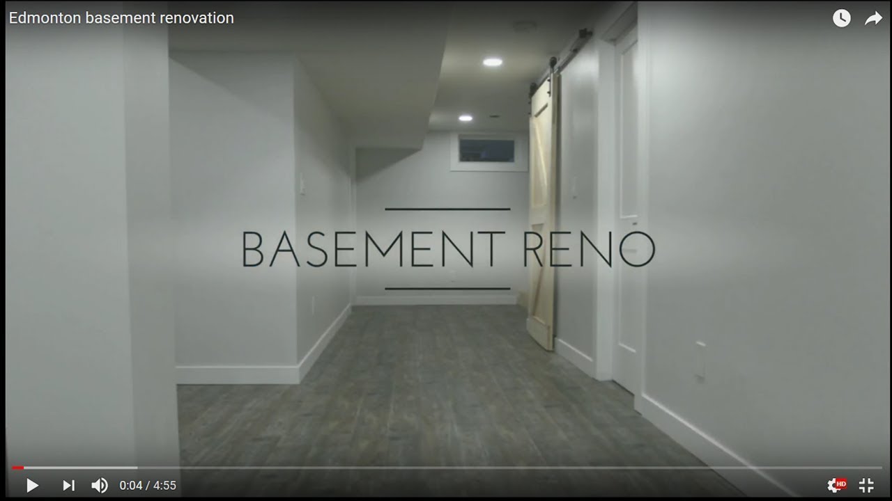 Full basement renovation start to finish Edmonton AB
