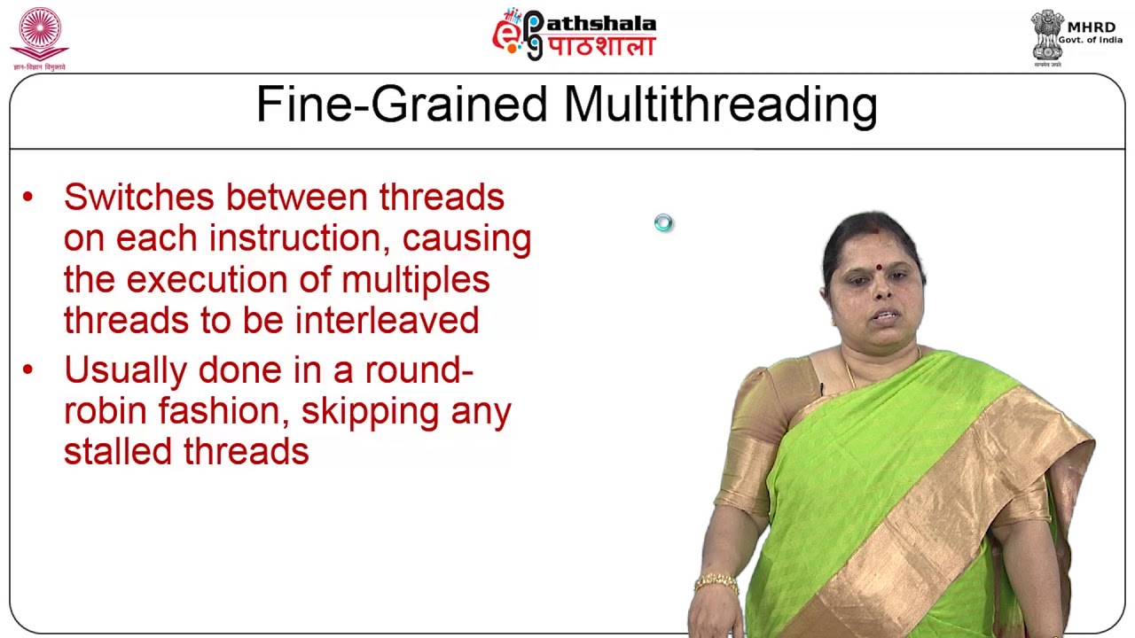 M-24. Thread Level Parallelism – SMT and CMP