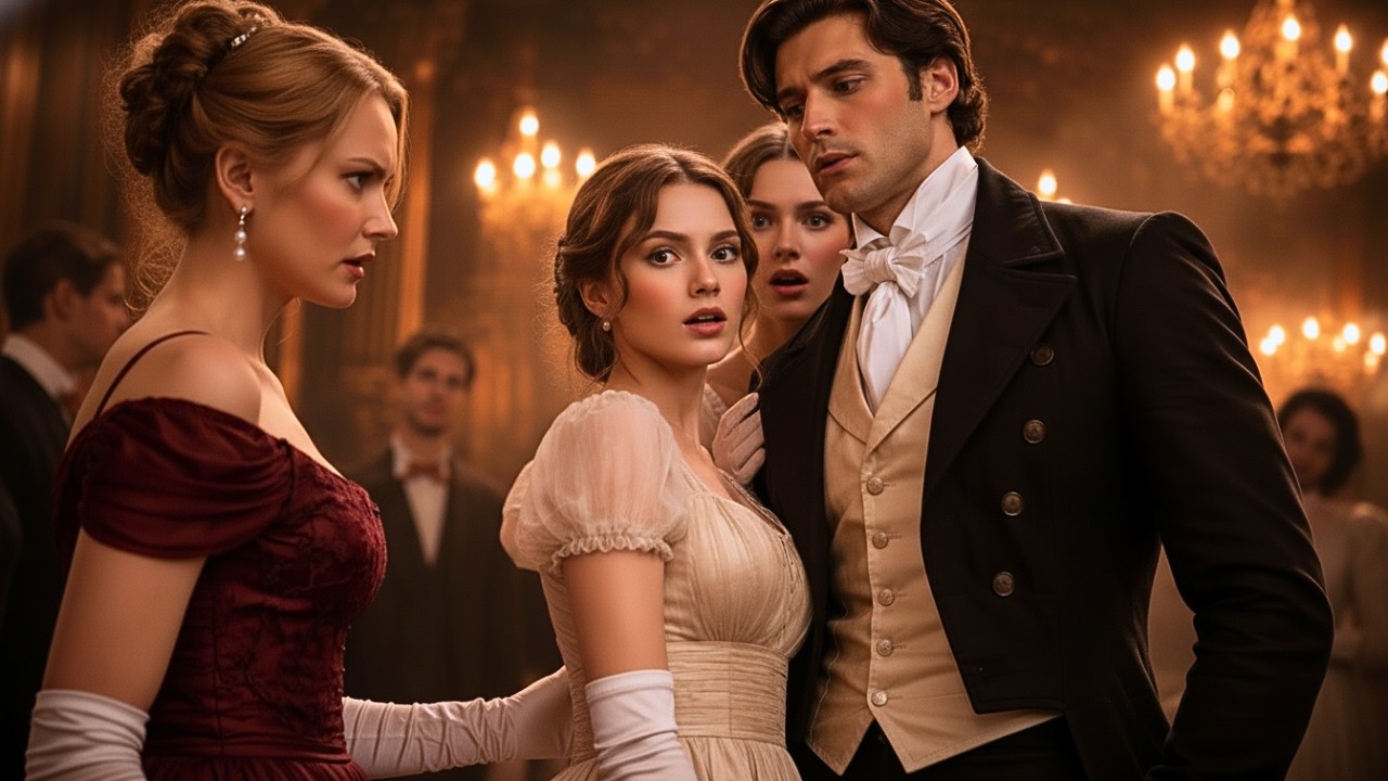 WHAT ARE YOU DOING HERE THEY HUMILIATED HER  UNTIL A DUKE OFFERED HER A SEAT BY HIS SIDE