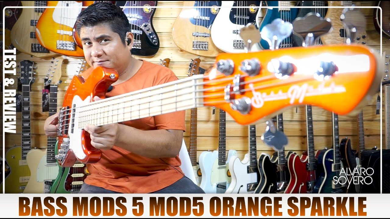 BASSMODS Mod 5 Orange Sparkle / Test y Review por Alvaro Sovero