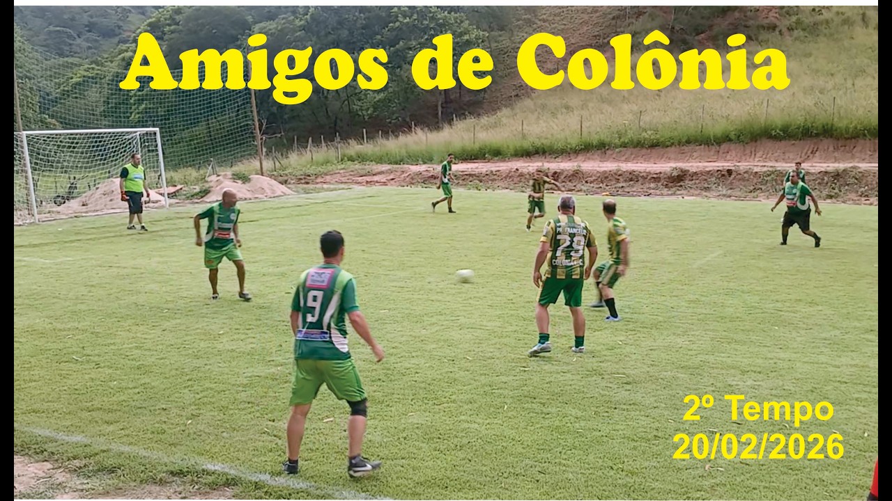 Futebol Society Amigos de Colônia 2º tempo 20/02/2026.