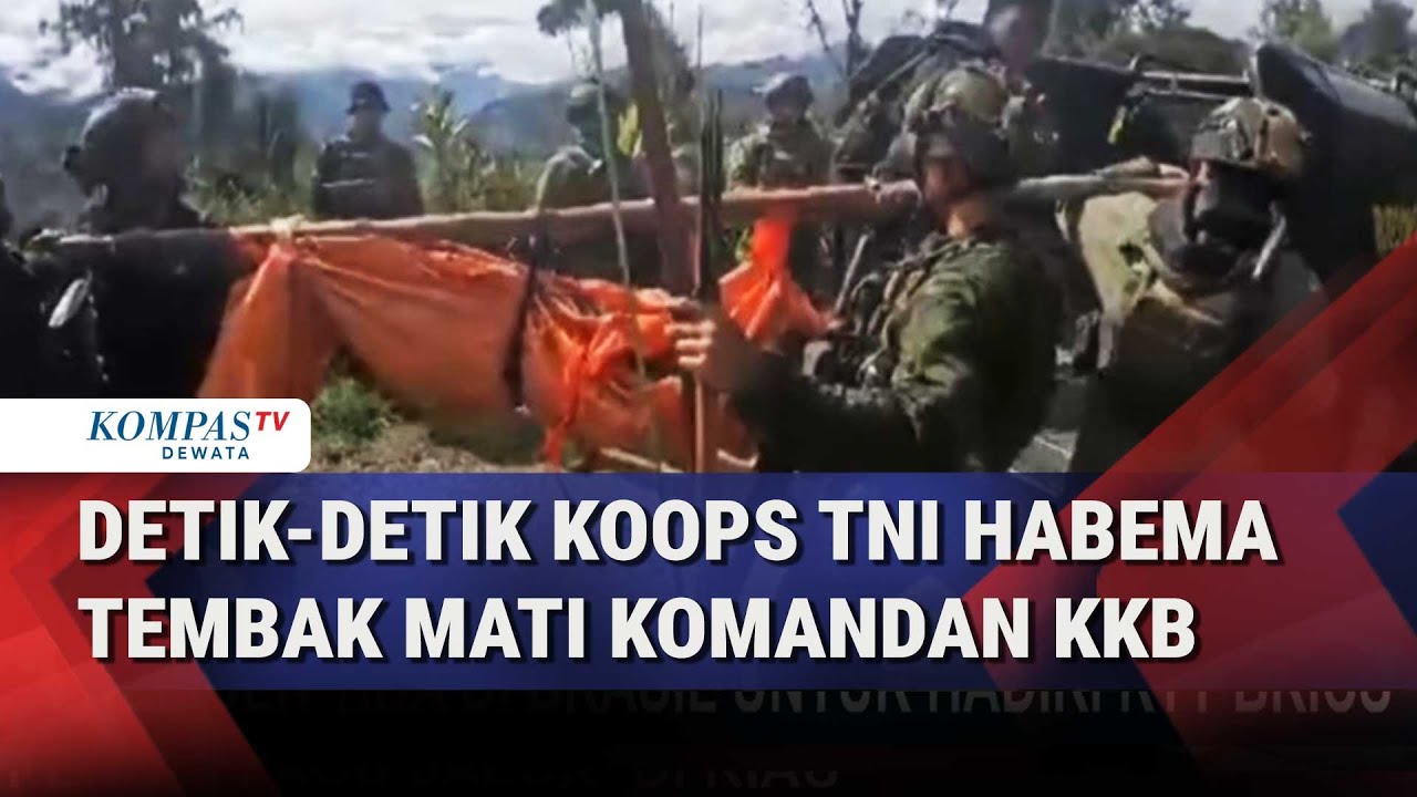Detik-Detik Koops TNI Habema Tembak Mati Komandan KKB Enos Tipagau