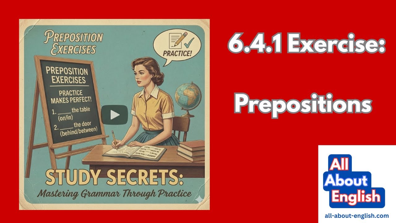 6 4 1 Exercise Prepositions