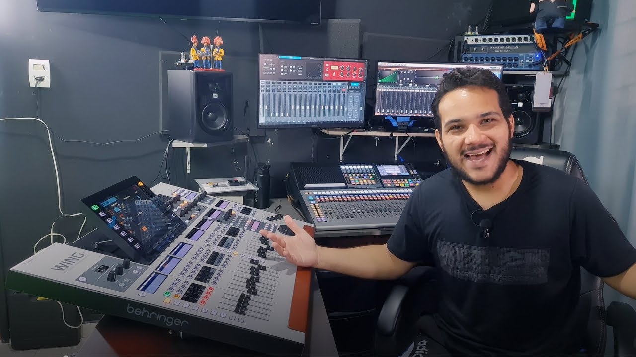 Soundcraft UI24r + Behringer Wing + Presonus studiolive 32s