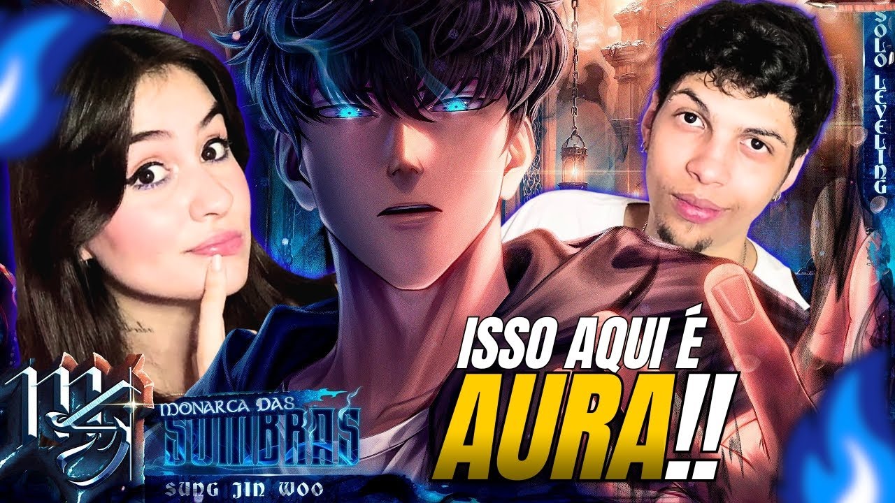 SUNG JIN WOO (Solo Leveling) - Monarca Das Sombras | M4rkim - REACT VT e LELE