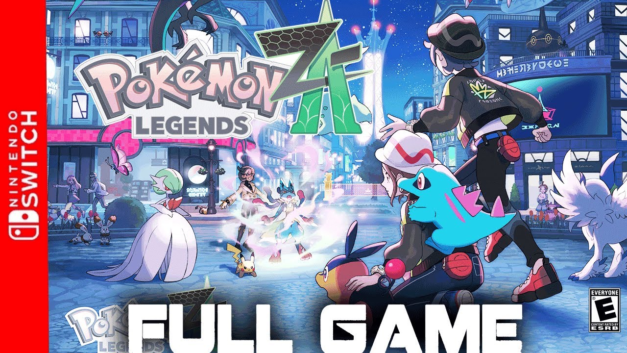 Pokemon Legends ZA - Full Nintendo Switch  Gameplay Walkthrough | FULL GAME