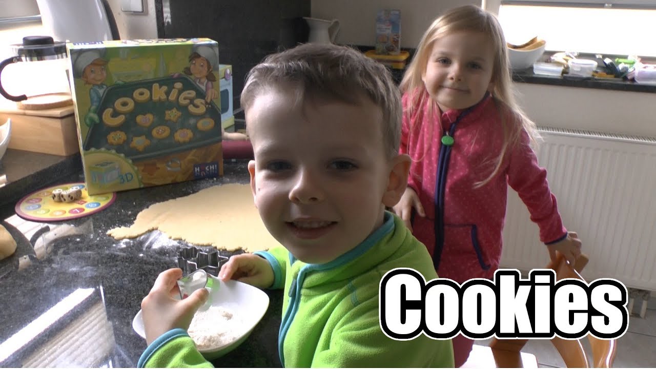 Cookies (Huch!) - ab 5 Jahre ... Backofen und Kekse :-) - spielen und backen - Teil 364