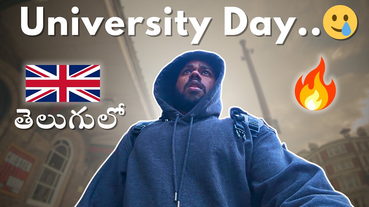 🥲University Day in Uk🇬🇧🔥 | #uk #studyinuk #studentlife #telugu #universityvlog 