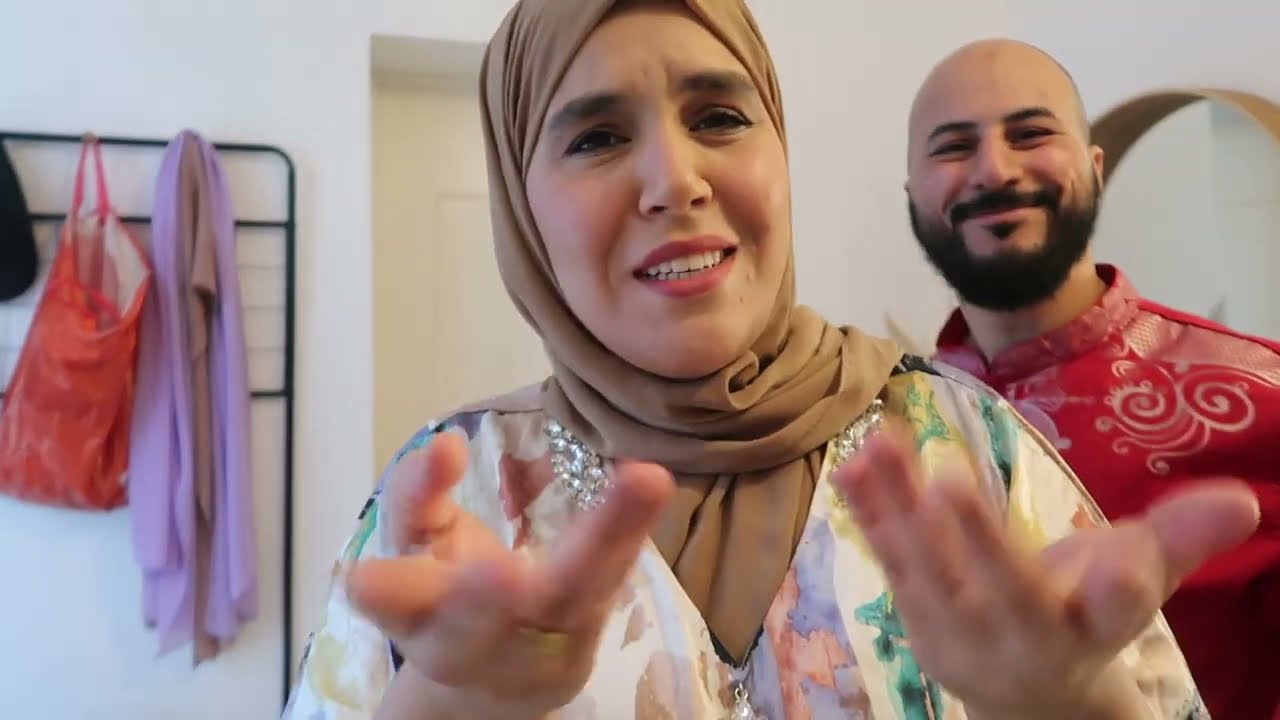 أجواء عيد الأضحى فالغربة مع عائلة زوجي👨‍👩‍👧‍👦أجواء روعة🔥