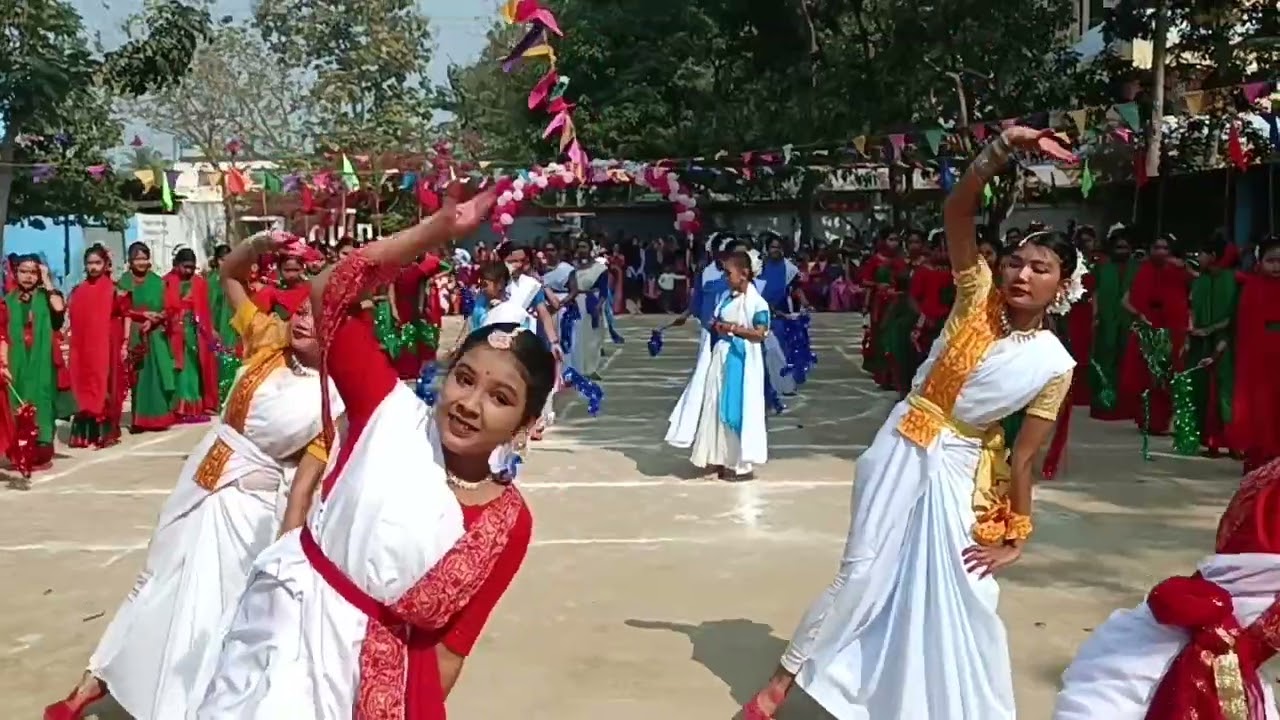 Display presented by the Students of St.Martha's High School, Sreemangal 