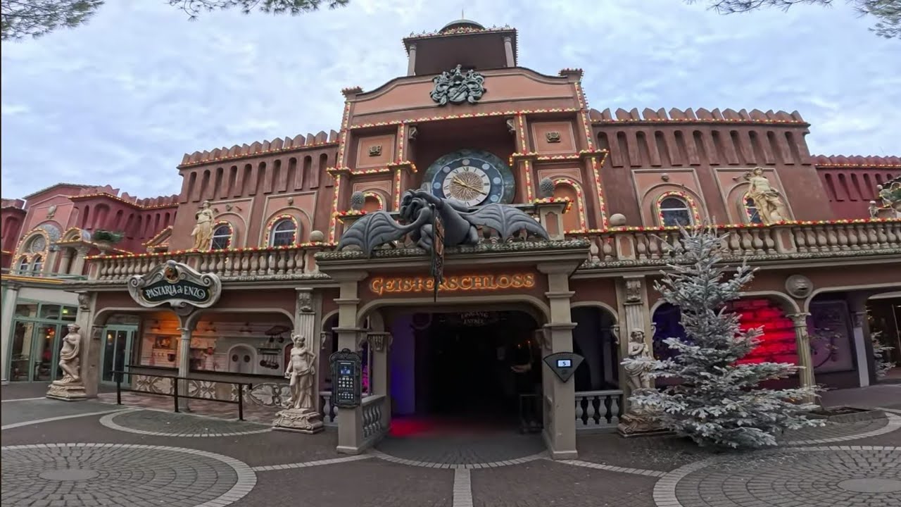 Castello dei medici darkride Europa park 2024