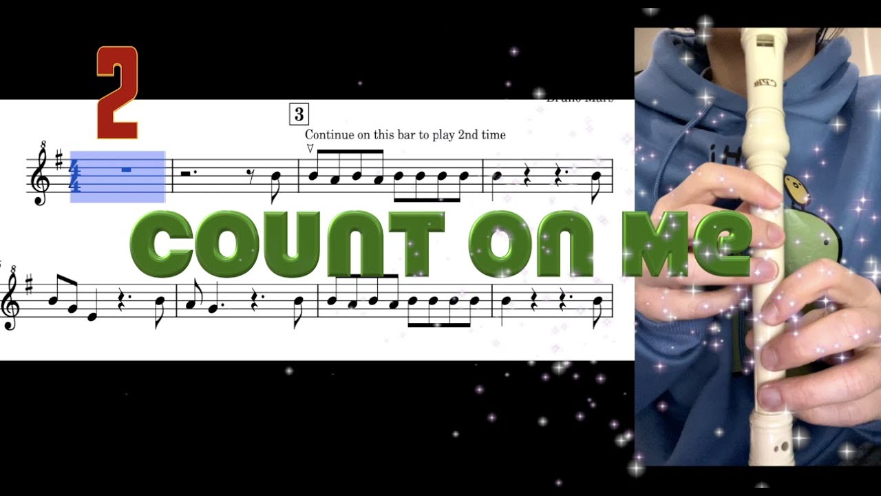 Count On Me Recorder