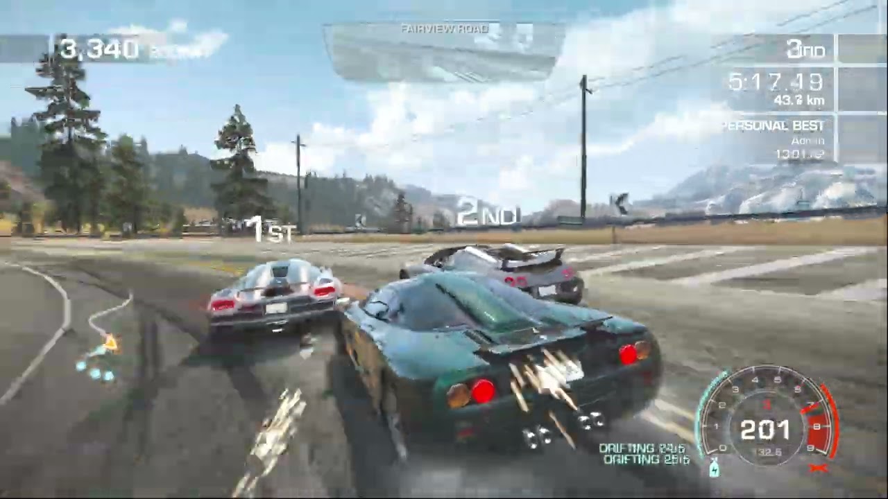 NFS Hot Pursuit - gameplay