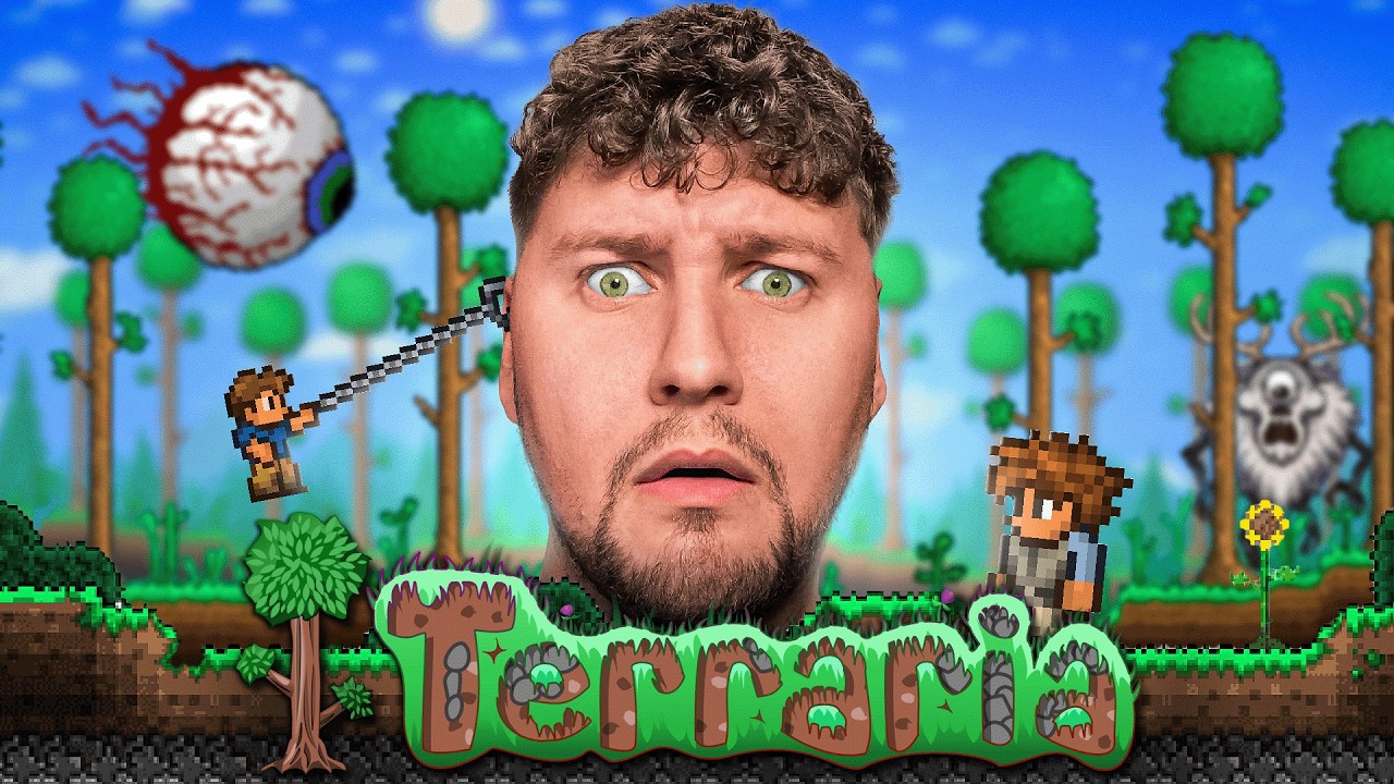 I played Terraria for the FIRST TIME EVER