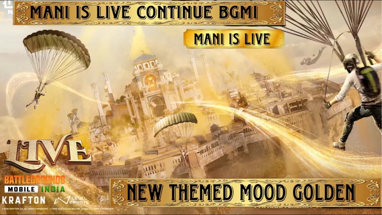 New Themed Golden Mood Bgmi | IOS Device IPad Pro M4 #bgmi #shorts