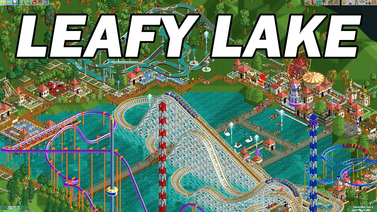 Leafy Lake Playthrough - Rollercoaster Tycoon - OpenRCT2