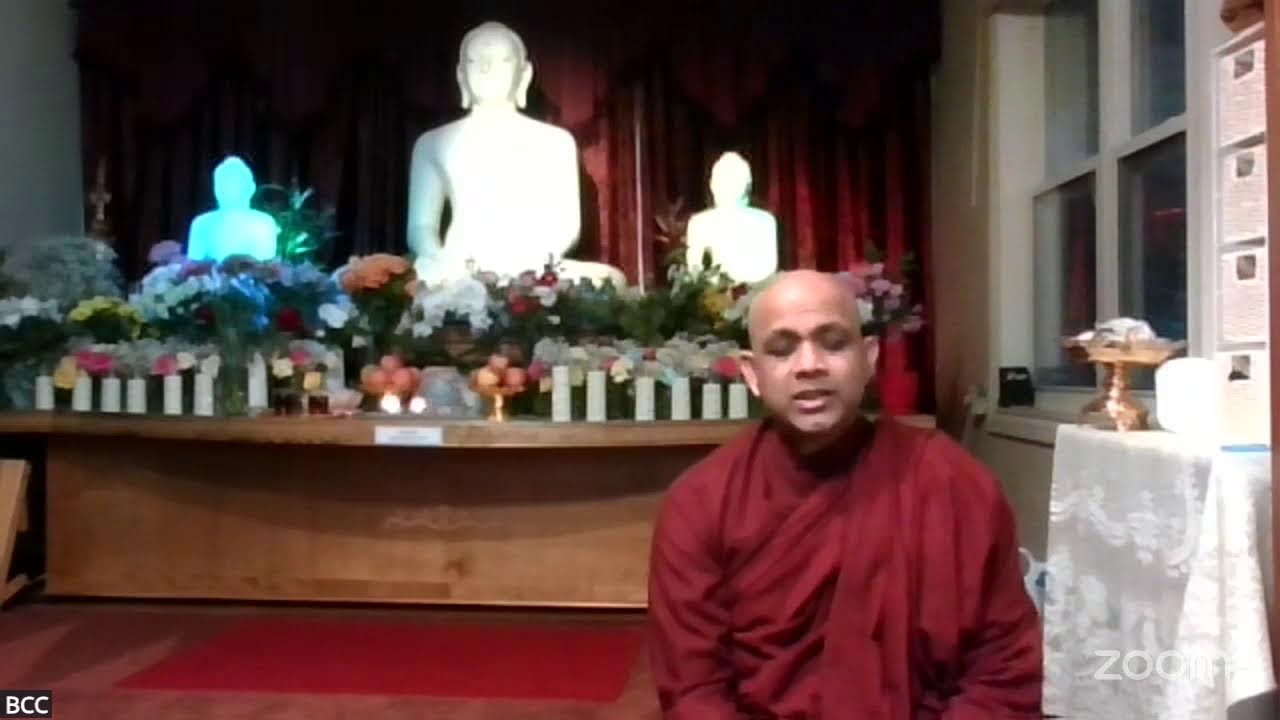 Monday Evening Guided Meditation and Dhamma Talk