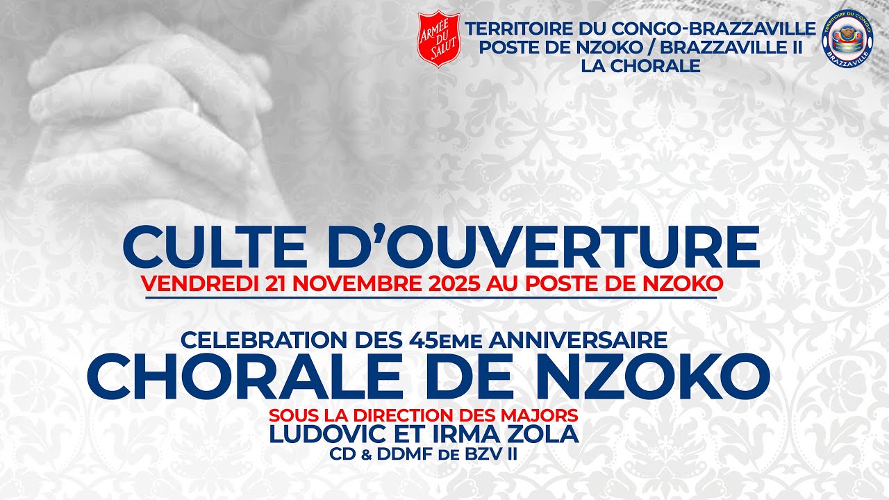 🔴 CELEBRATION 45E ANNIVERSAIRE CHORALE DE NZOKO