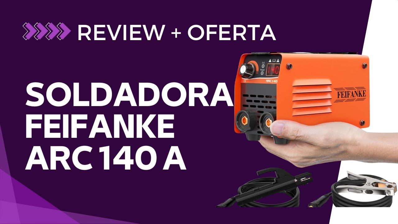 💥 Soldador FEIFANKE ARC140 A Inverter - REVIEW + OPINIÓN (y Mejor Oferta)💰