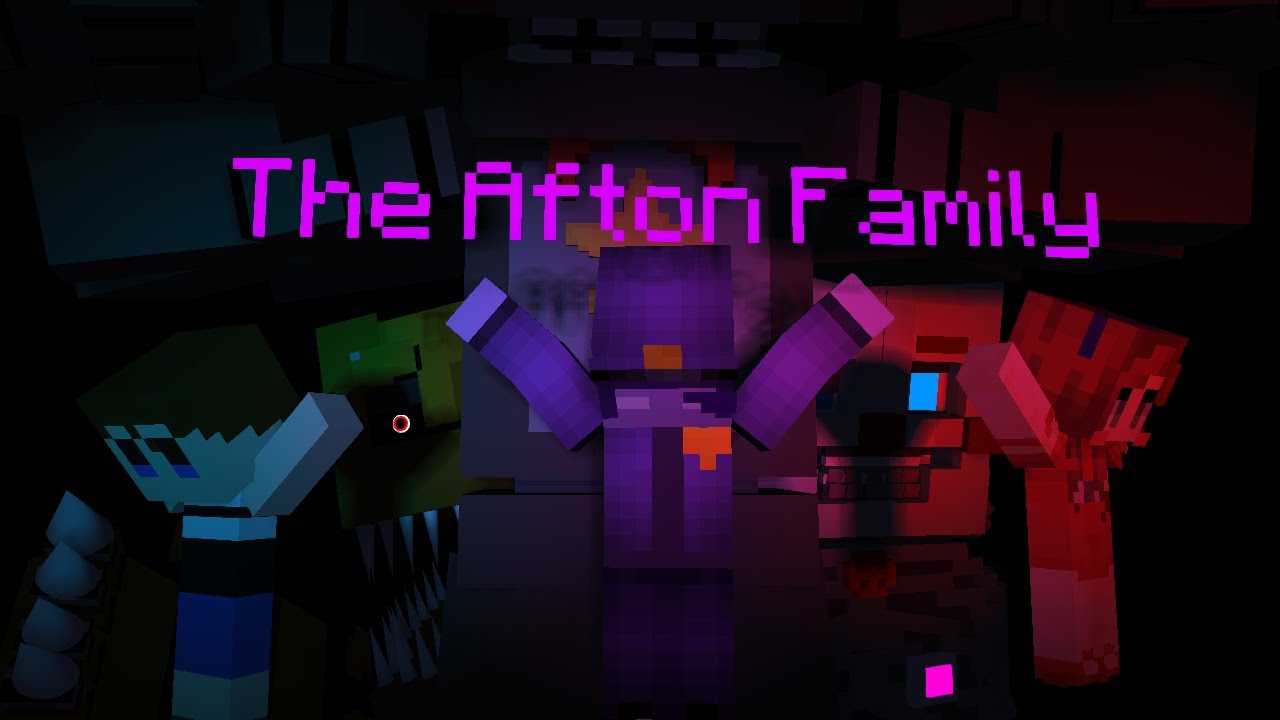 The Afton Family (Minecraft FNAF animation)