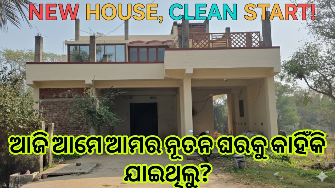 ନୂତନ ଘର ସଫା କରିବା ଆରମ୍ଭ ହୋଇଛି।💥😊😁@Mu_Vloger_Soumya #subscribe #odiavolg #funny 