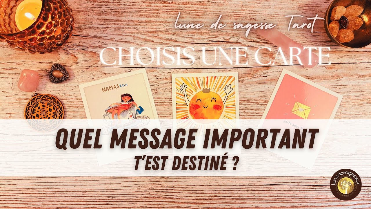 💞 QUEL MESSAGE IMPORTANT T'EST DESTINÉ 💌 📜✨ GUIDANCE SENTIMENTALE INTEMPORELLE 🔮 3 CHOIX