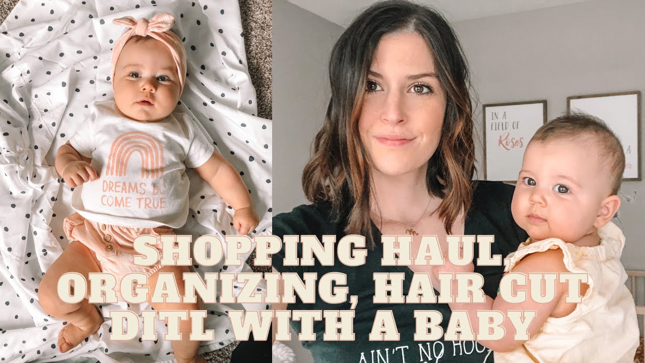 I GOT MY HAIR CUT! | DITL WITH A BABY