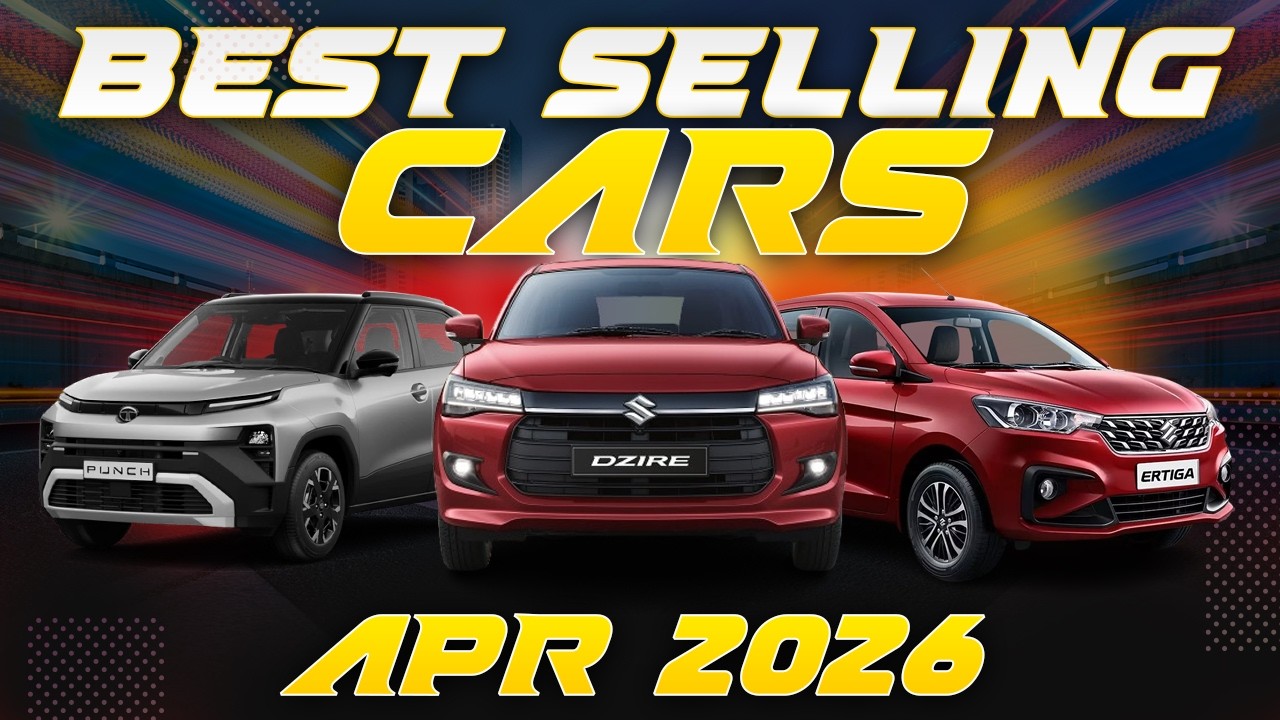 Top 25 Best-Selling Cars in India | April 2026 | Nexon Out Of Top 5