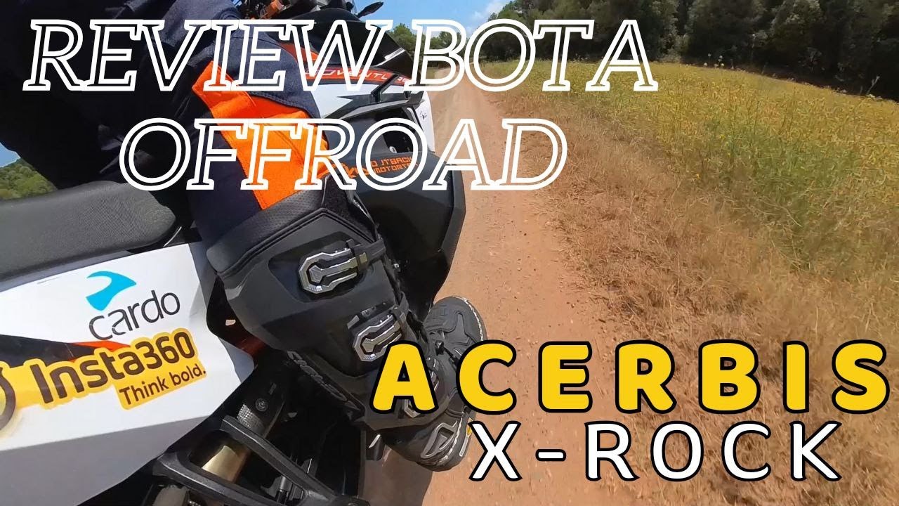 ACERBIS X-ROCK Review en Español. Prueba y opinion.