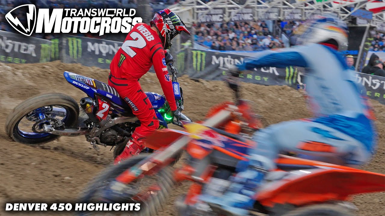 Denver Supercross 450 Race Highlights | Sexton Tightens the Points Gap