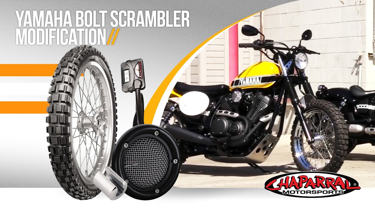 ChapMoto.com Throwback Yamaha Bolt Scrambler Modification Overview