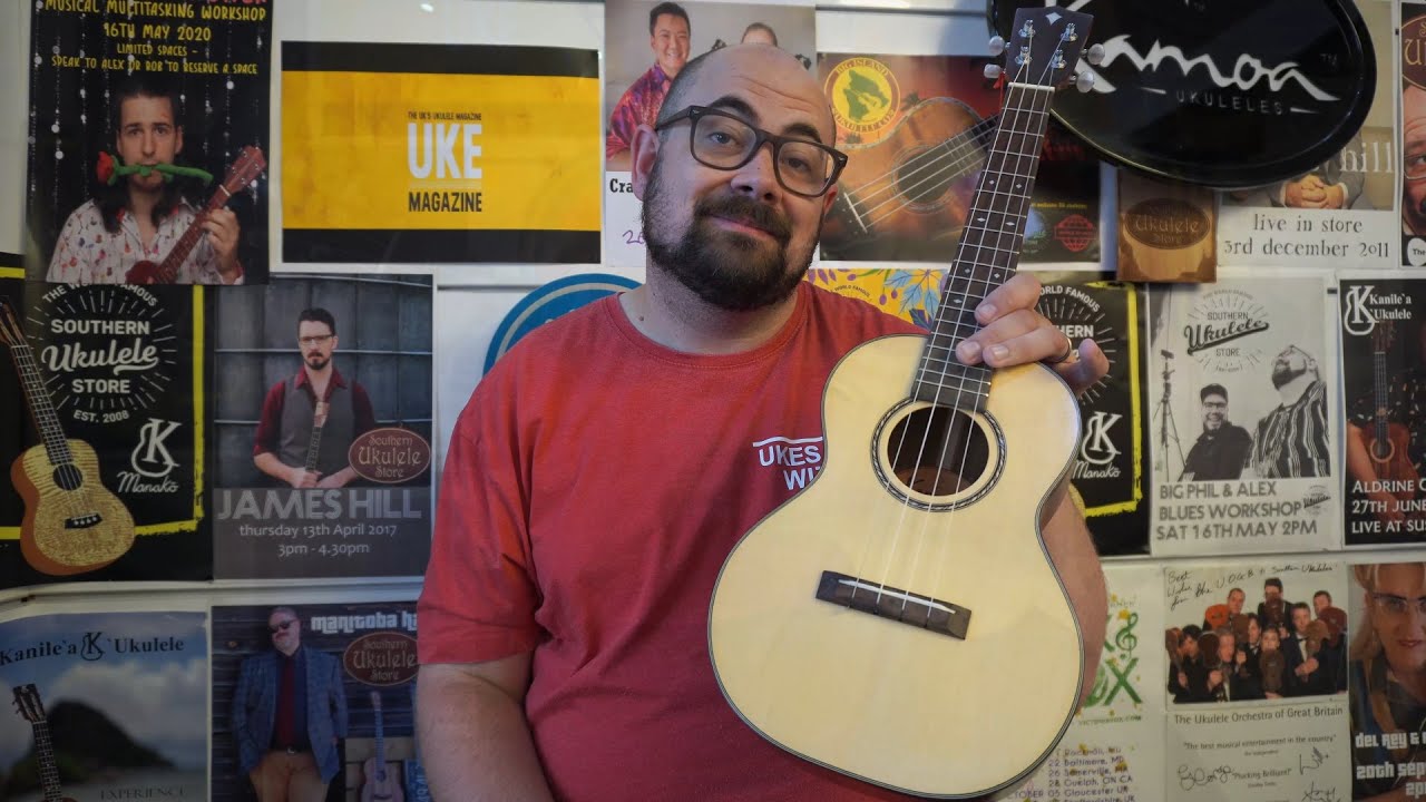 Kamoa Ukuleles - Cedar/Spruce and Mahogany Tenors with a vibe all of their own