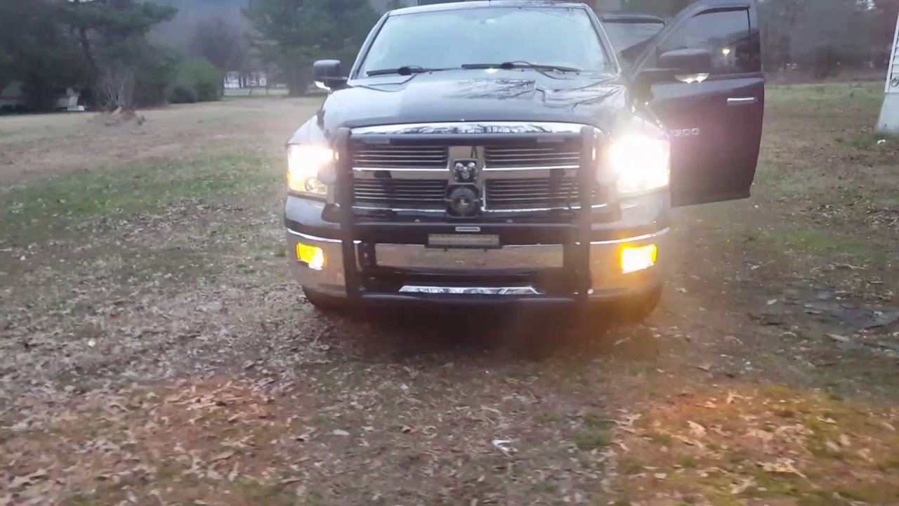 12 Ram 1500 POV FD/Storm Chase lights