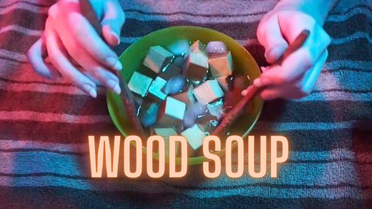 ASMR❄️Ice and Wood Soup❄️to Cool you down and Relax you [No Talking]