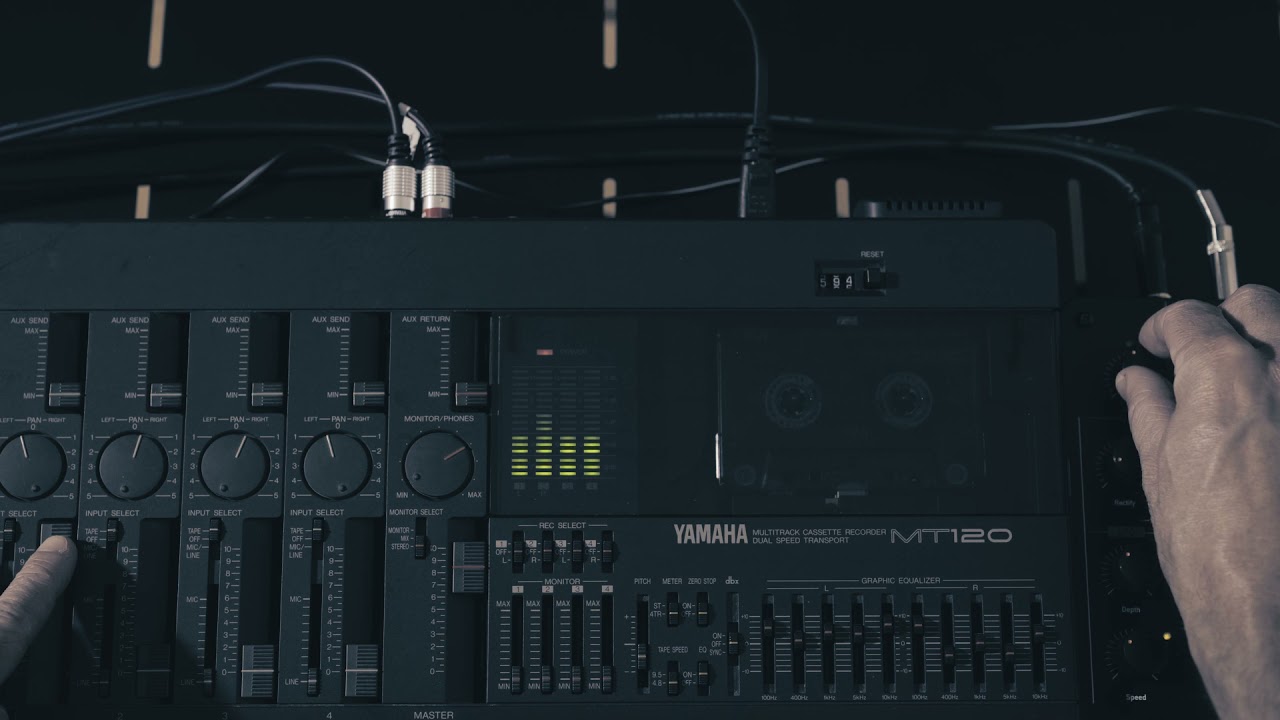 Live Ambient Tape Loop on Cassette Recorder + Microcosm, Waldorf 2 Pole, Death by Audio Rooms