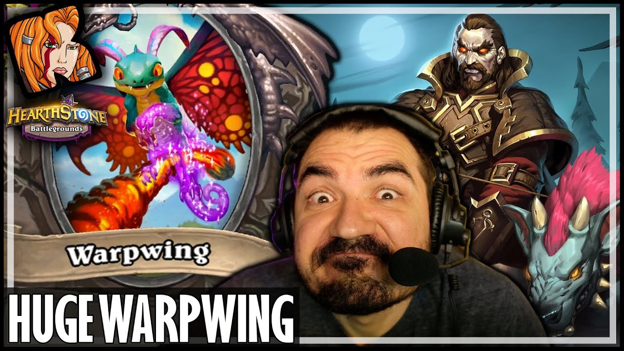 100K ATTACK WARPWING??? - Hearthstone Battlegrounds
