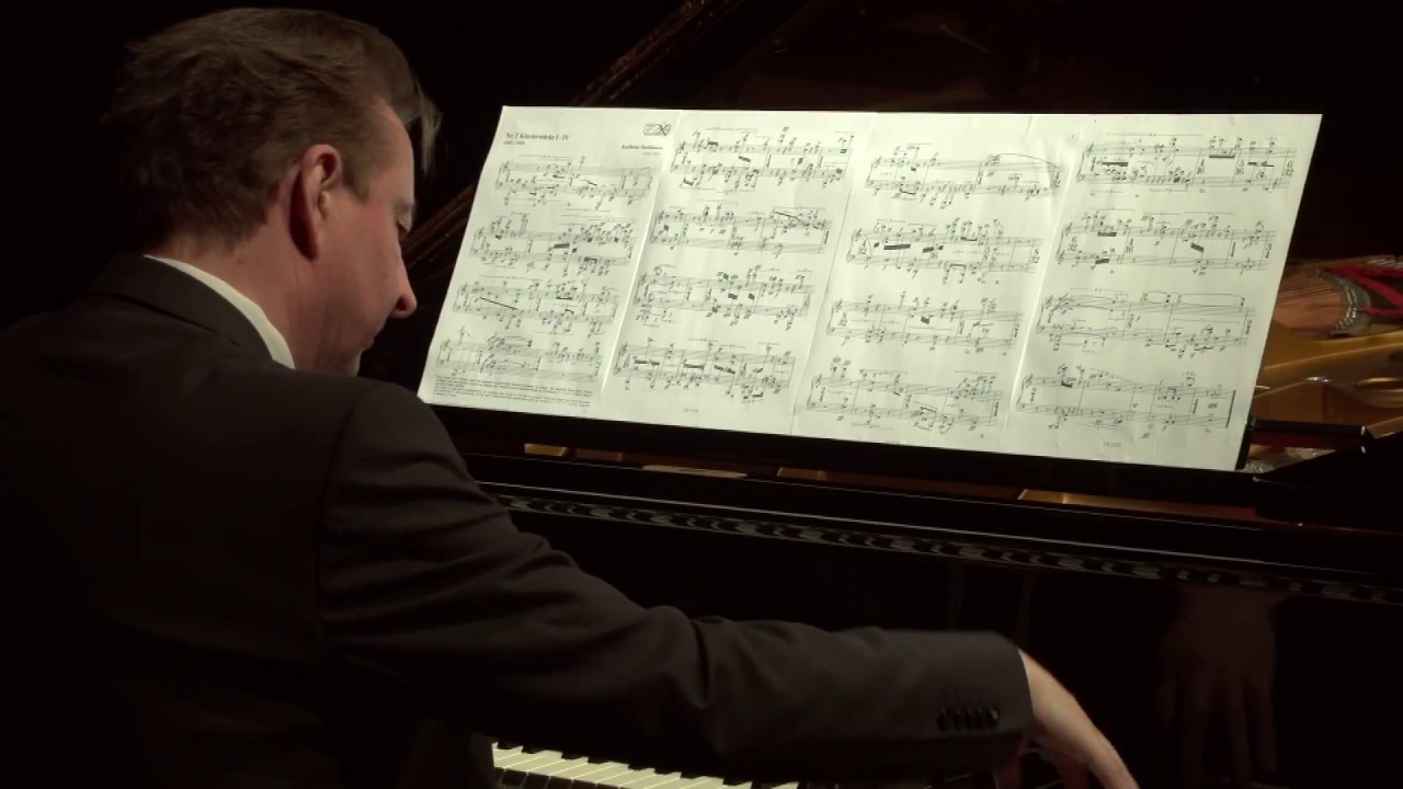 Karlheinz Stockhausen Klavierstücke I - IV - Gregor Prozesky, Klavier