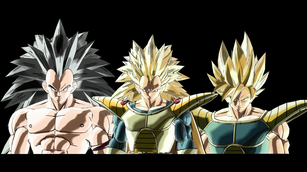 Dragonball Xenoverse 2 Universe 13 Pack (Kakarot SSJ,Vegeta SSJ1-3, PU Raditz)(Mod showcase)