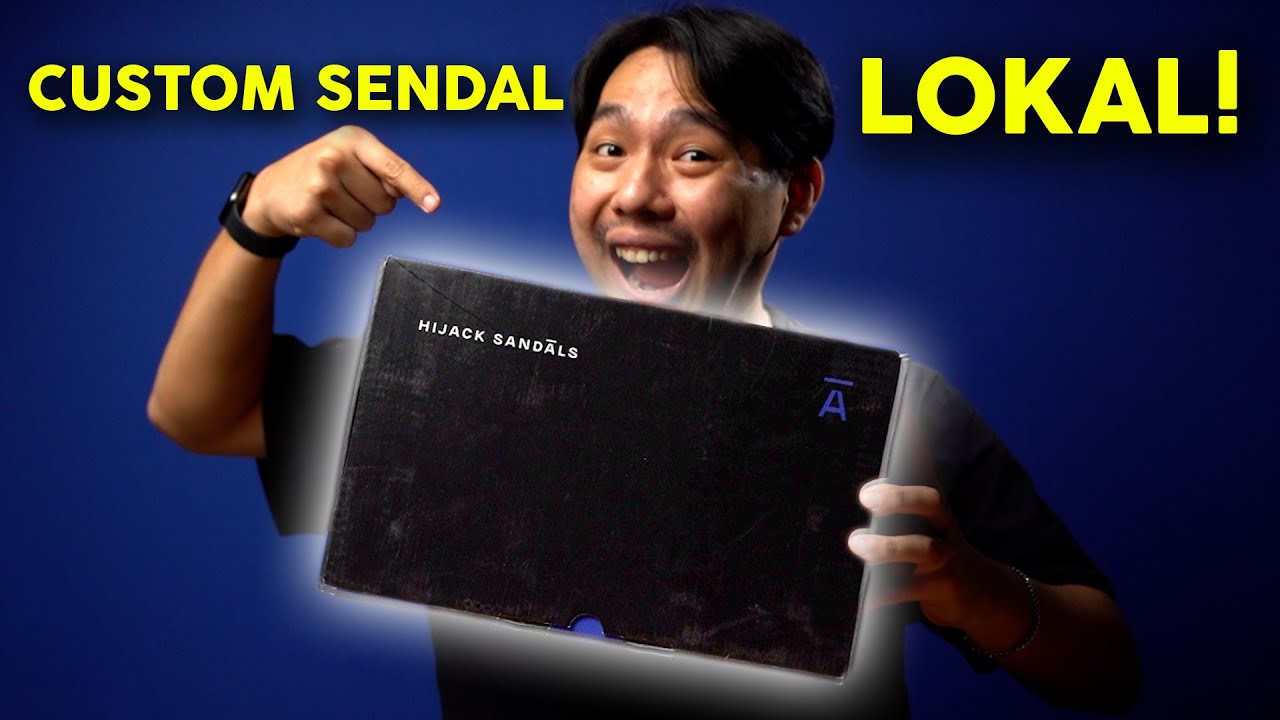 SENDAL LOKAL INI MAHAL TAPI WORTH IT! | HIJACK SANDALS SHUFFLE Review