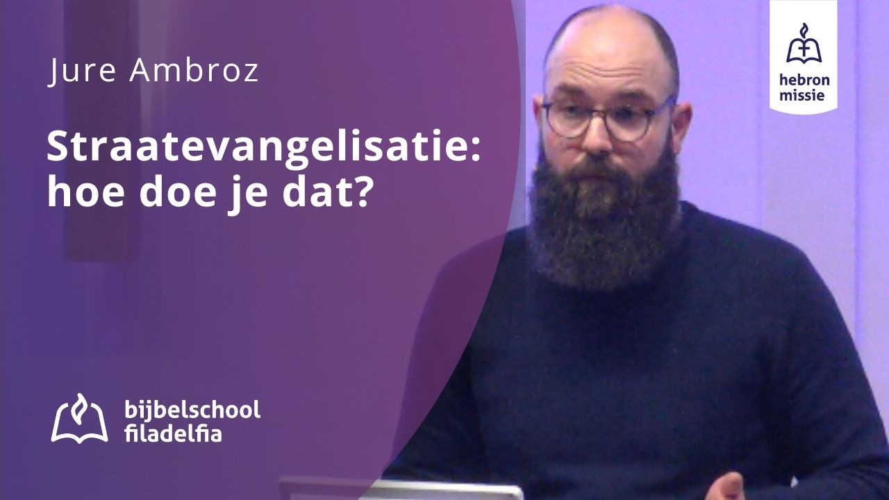 Straatevagelisatie: hoe doe je dat? - Jure Ambroz - 14 februari 2026