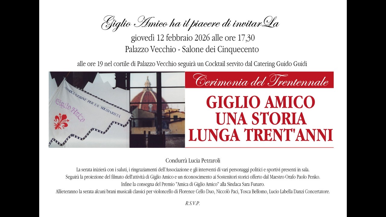 Giglio Amico - Una storia Lunga 30 anni