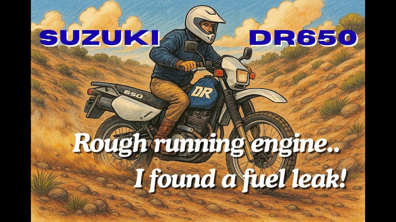 Fuel leak on my Dual Sport DR650.